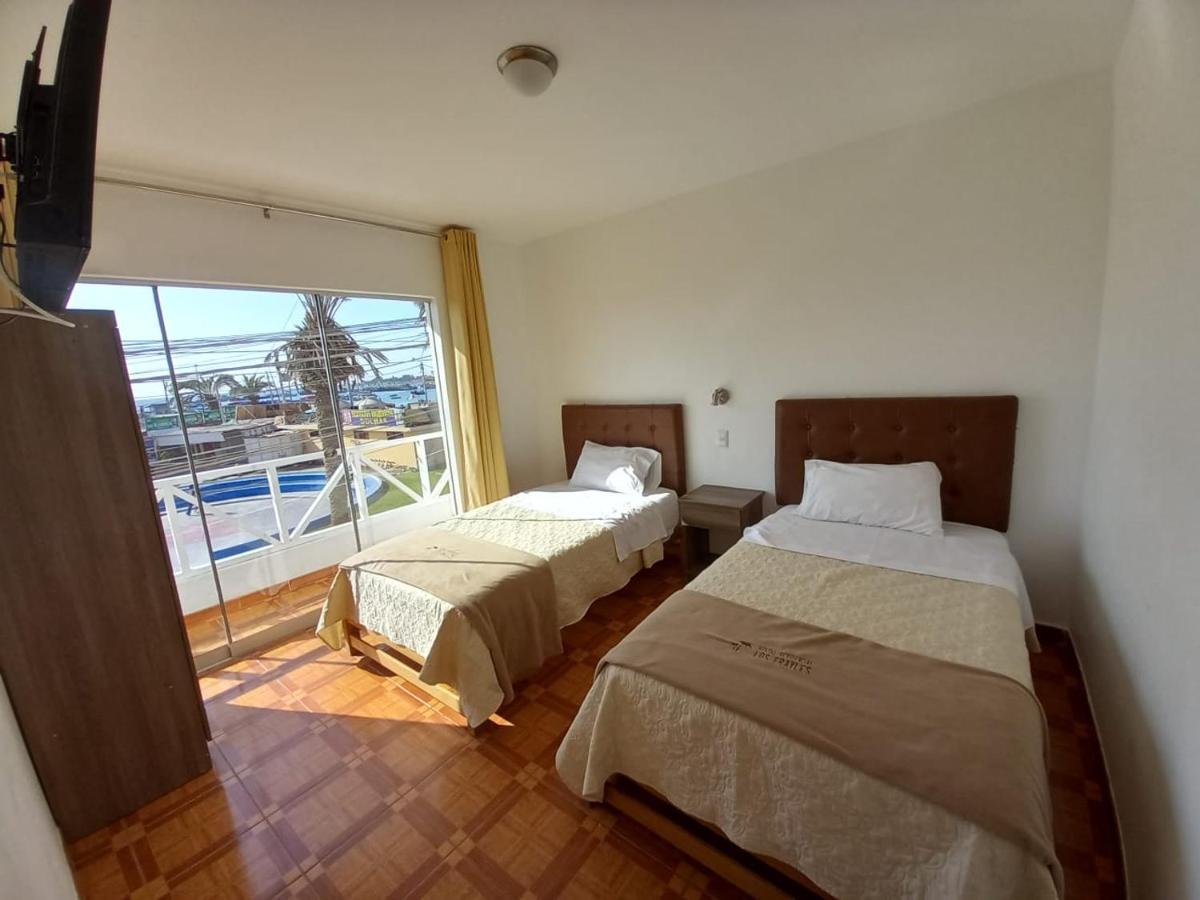 Hostal Los Frayles Paracas Exterior foto